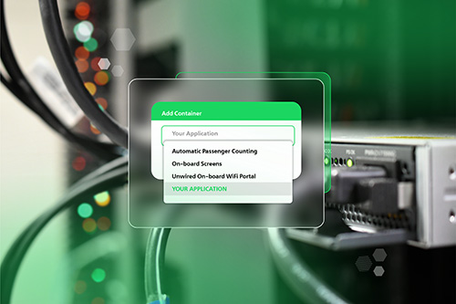 Router mit Edge Computing Overlay