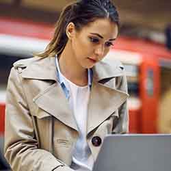 Passenger on public transport